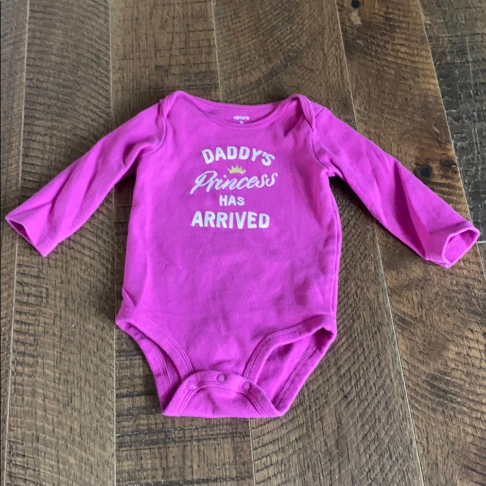 Carter’s Daddy’s Princess Onesie